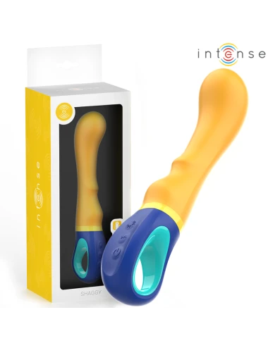 INTENSE - SHAGGY VIBRATORE G-SPOT GIALLO