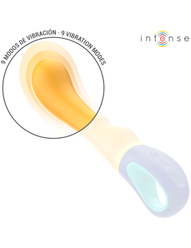 INTENSE - SHAGGY VIBRATORE G-SPOT GIALLO