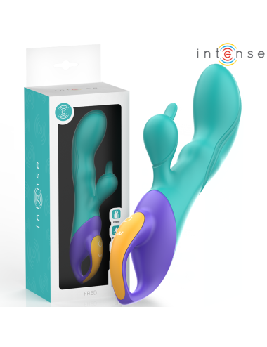 INTENSE - FRED VIBRATORE RABBIT BLU
