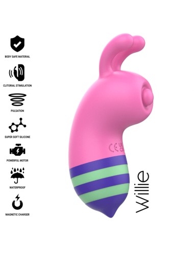 INTENSE - WILLY STIMOLATORE BEE ROSA/VERDE