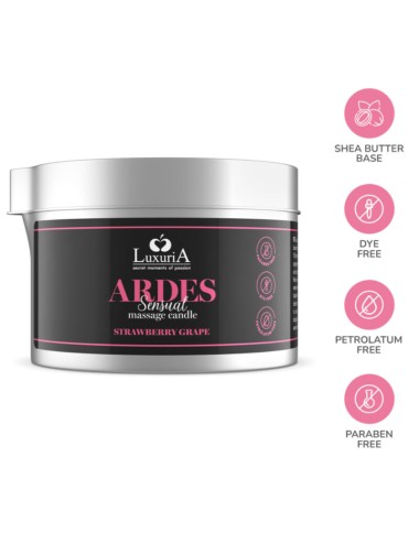 INTIMATELINE LUXURIA - CANDELA DA MASSAGGIO ALL'UVA