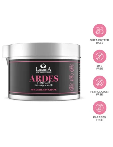 INTIMATELINE LUXURIA - CANDELA DA MASSAGGIO ALL'UVA