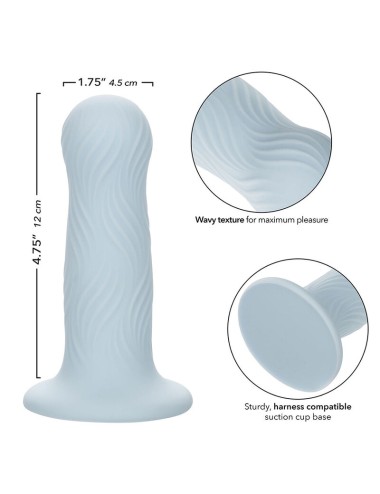 CALEXOTICS - WAVE RIDER FOAM ANAL PLUG BLU