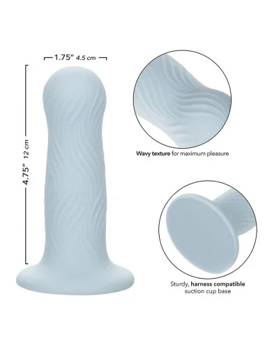 CALEXOTICS - WAVE RIDER FOAM ANAL PLUG BLU