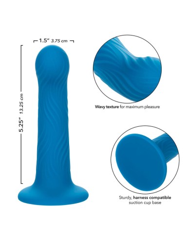 CALEXOTICS - WAVE RIDER RIPPLE ANAL PLUG BLU