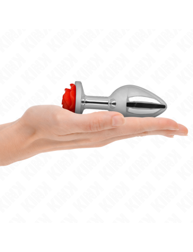 KINK - PLUG ANALE ROSA ROSSO TAGLIA L
