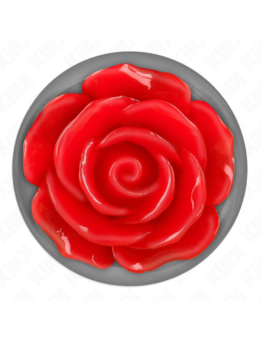 KINK - PLUG ANALE ROSA ROSSO TAGLIA L
