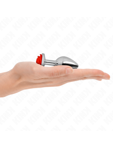 KINK - PLUG ANALE ROSA ROSSO TAGLIA S
