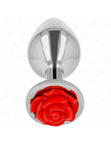 KINK - PLUG ANALE ROSA ROSSO TAGLIA S