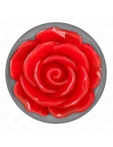 KINK - PLUG ANALE ROSA ROSSO TAGLIA S