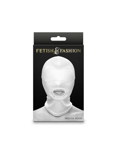 NS NOVELTIES - FETISH & FASHION CAPPUCCIO BOCCA NYLON BIANCO