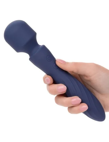 CALEXOTICS - CHARISMA MYSTIQUE MASSAGGIATORE DOPPIO MOTORE 12 FUNZIONI 20,5 CM X 4,5 CM VIOLA