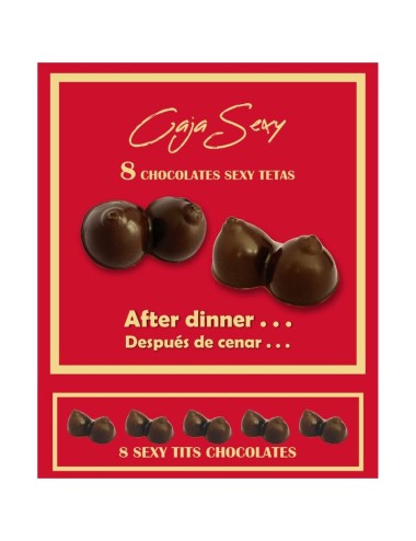 DIABLO PICANTE - 8 CIOCCOLATI CON TETTE SEXY