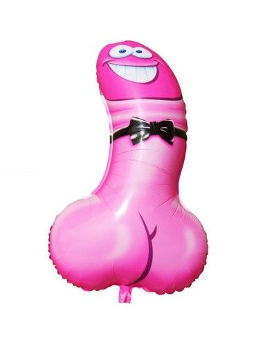 DIABLO PICANTE - PALLONCINO PER FESTA A FORMA DI PENE ROSA