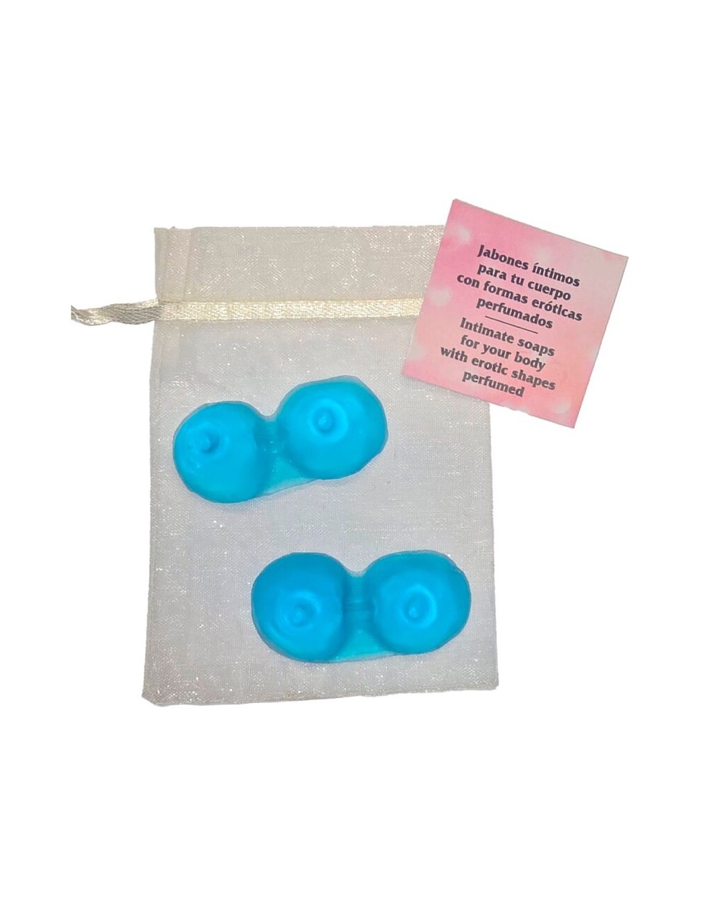 DIABLO PICANTE - SAPONI PROFUMATI A FORMA DI 2 SENI BLU DIABLO PICANTE - SAPONI PROFUMATI A FORMA DI 2 SENI BLU