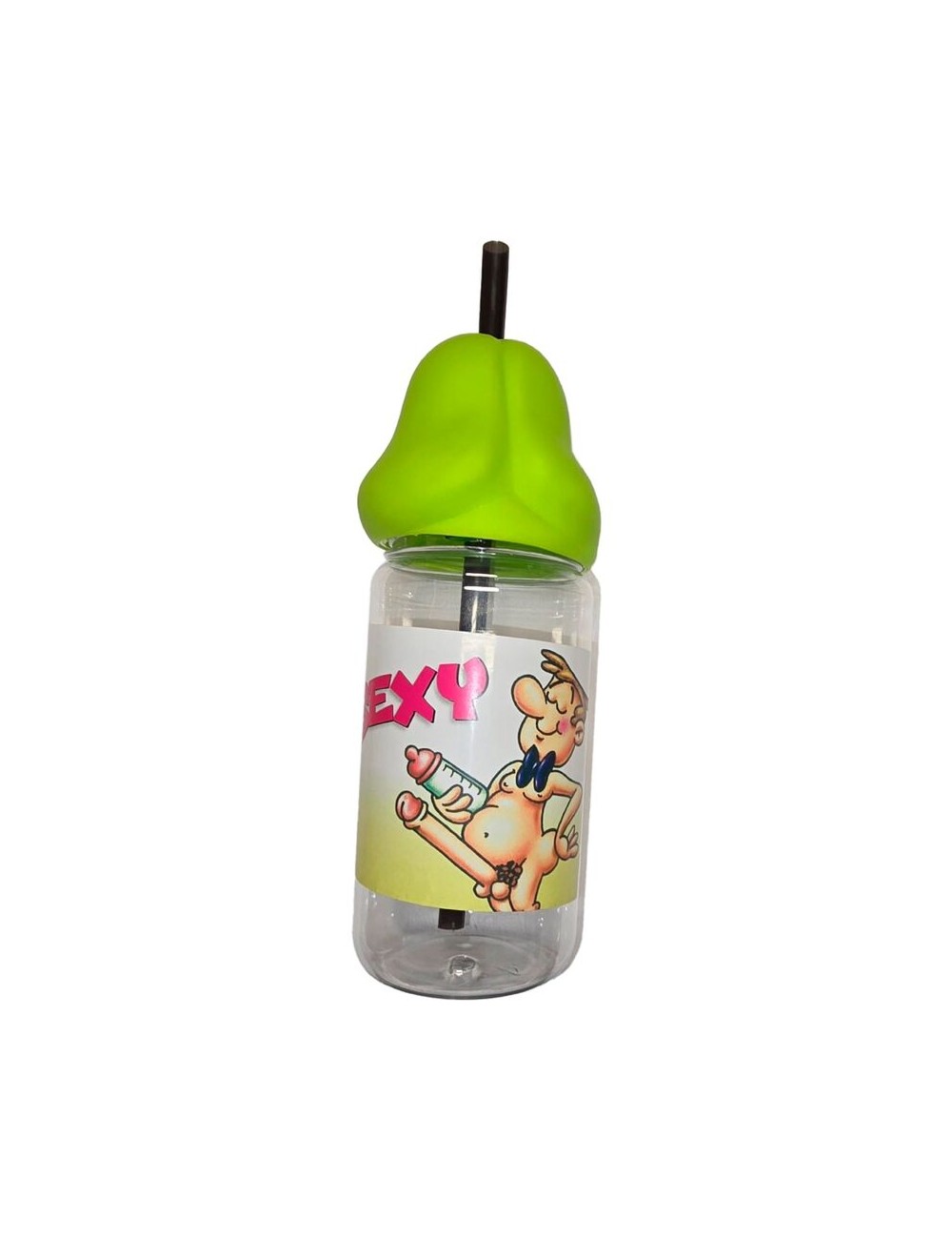 DIABLO PICANTE - BIBERON A FORMA DI PENE 360 ML VERDE DIABLO PICANTE - BIBERON A FORMA DI PENE 360 ML VERDE