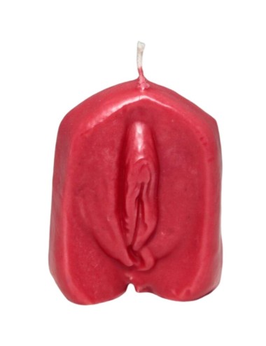 DIABLO PICANTE - CANDELA A FORMA DI VAGINA ROSSO