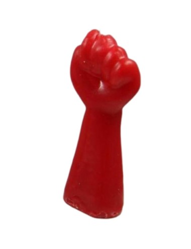 DIABLO PICANTE - CANDELA A FORMA DI PUGNO ROSSA