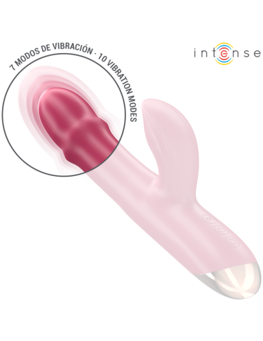 INTENSE - CHLOE VIBRATORE MULTIFUNZIONE 3 IN 1 ROSSO