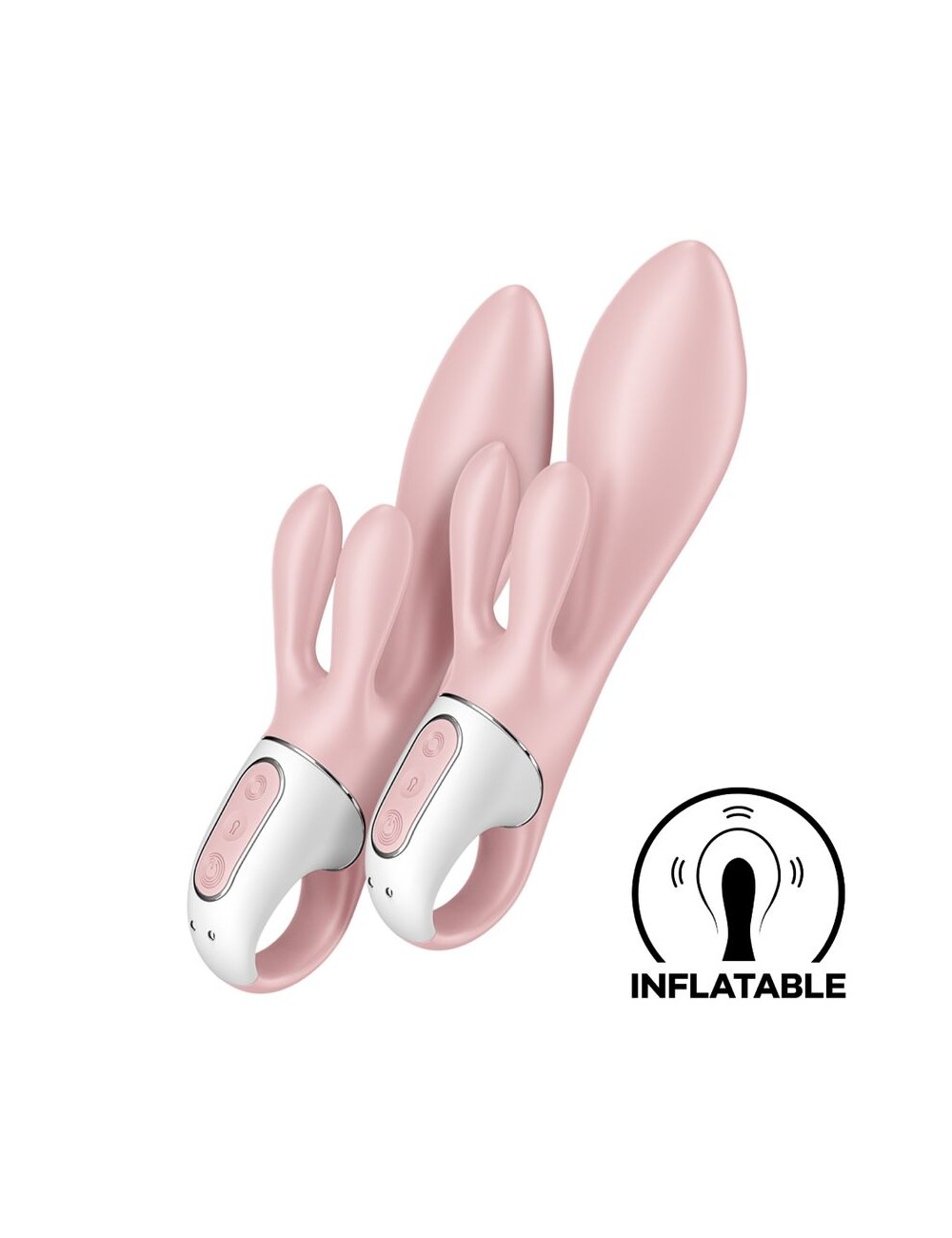 SATISFYER - AIR PUMP BUNNY 3 VIBRATORE GONFIABILE CONIGLIO ROSA SATISFYER - AIR PUMP BUNNY 3 VIBRATORE GONFIABILE CONIGLIO ROSA