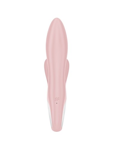 SATISFYER - AIR PUMP BUNNY 3 VIBRATORE GONFIABILE CONIGLIO ROSA