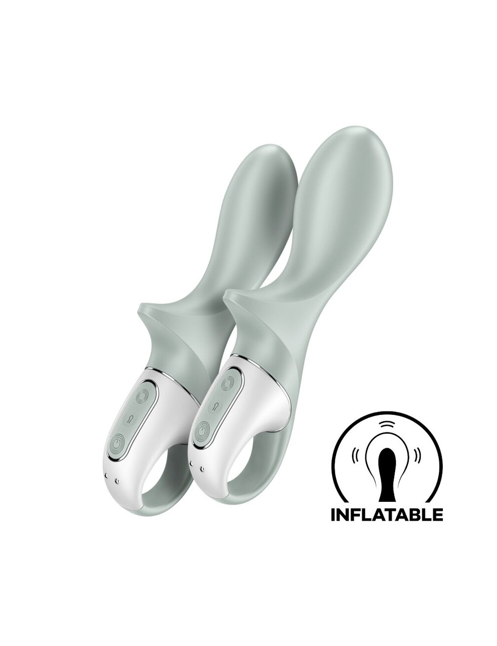 SATISFYER - AIR PUMP BOOTY 3 VIBRATORE ANALE GONFIABILE GRIGIO VERDE SATISFYER - AIR PUMP BOOTY 3 VIBRATORE ANALE GONFIABILE GRIGIO VERDE