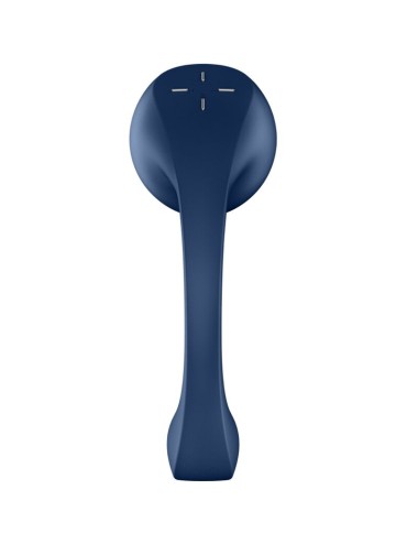 SATISFYER - PRO+ WAVE 4 STIMOLATORE PUNTO G E AIR PULSE APP GRATUITA BLU SCURO
