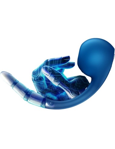 SATISFYER - PRO+ WAVE 4 STIMOLATORE PUNTO G E AIR PULSE APP GRATUITA BLU SCURO