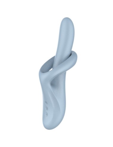 SATISFYER - HEAT FLEX 4 VIBRATORE EFFETTO CALORE 12 VIBRAZIONI BLU