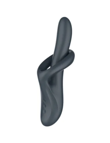 SATISFYER - HEAT FLEX 4 VIBRATORE EFFETTO CALORE 12 VIBRAZIONI GRIGIO
