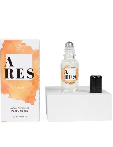 SECRETPLAY - ARES PROFUMO NATURALE FEROMONI IN OLIO PER UOMO 20 ML