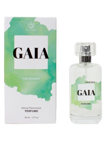SECRETPLAY - GAIA SPRAY PER PROFUMO NATURALE AI FEROMONI PER DONNA 50 ML