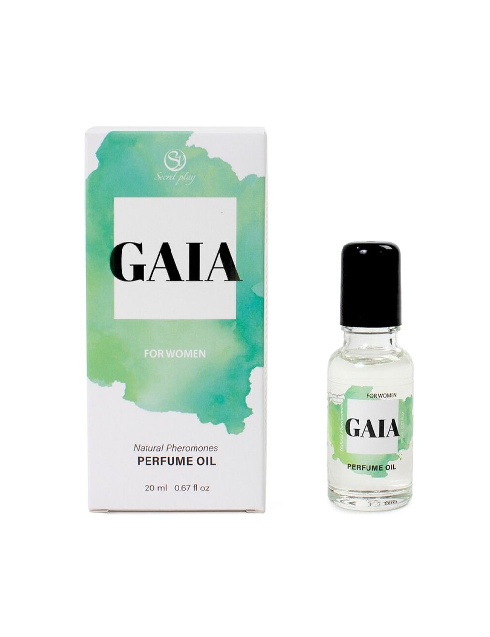 SECRETPLAY - GAIA PROFUMO NATURALE FEROMONI IN OLIO PER DONNA 20 ML