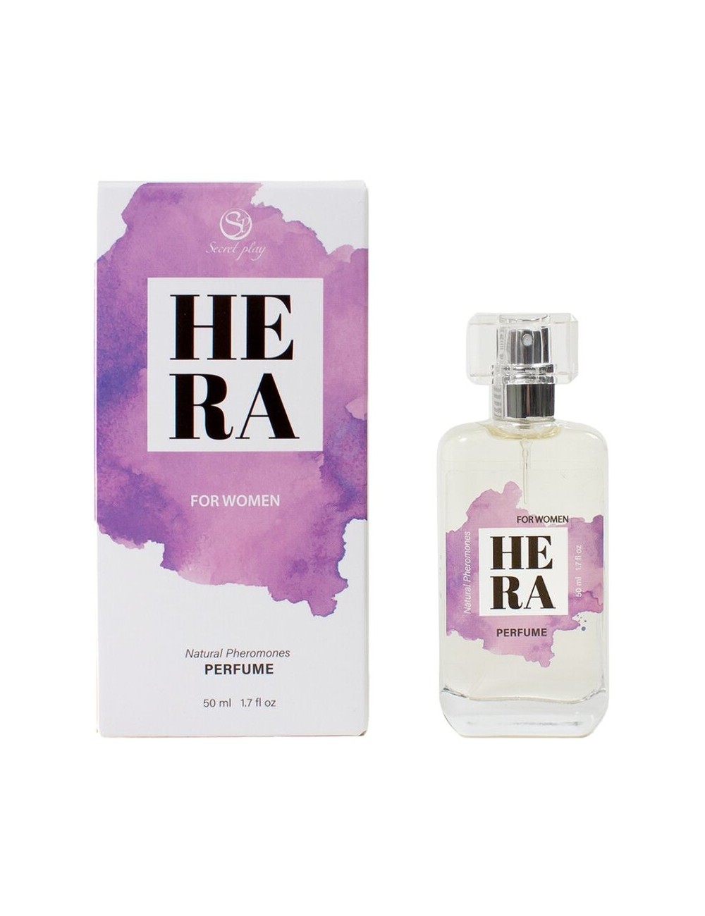 SECRETPLAY - HERA NATURAL PERFUME SPRAY FEROMONI PER DONNA 50 ML