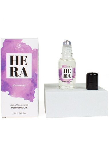SECRETPLAY - HERA PROFUMO NATURALE FEROMONI IN OLIO PER DONNA 20 ML