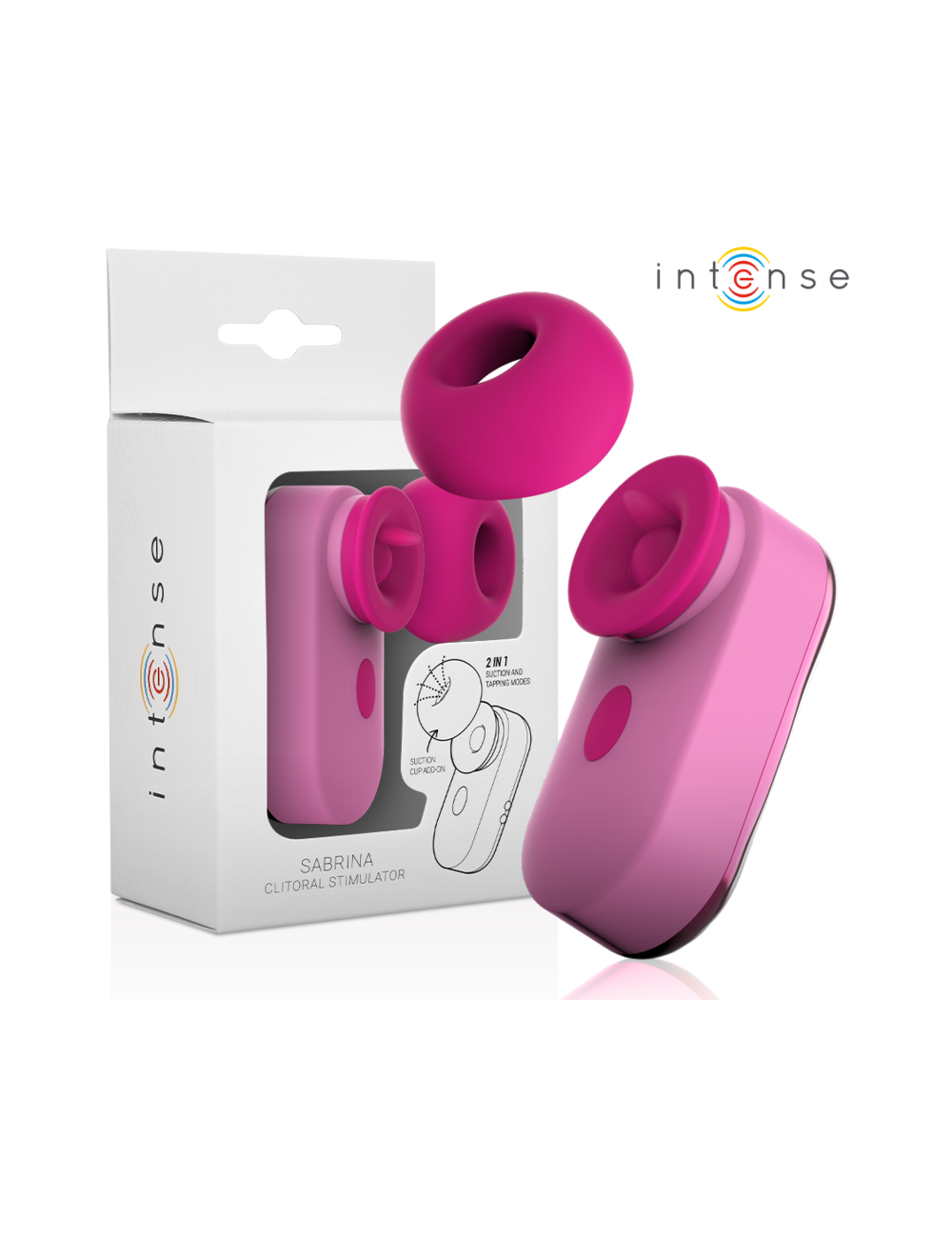 INTENSE - STIMOLATORE CLITORIDE SABRINA ROSA INTENSE - STIMOLATORE CLITORIDE SABRINA ROSA