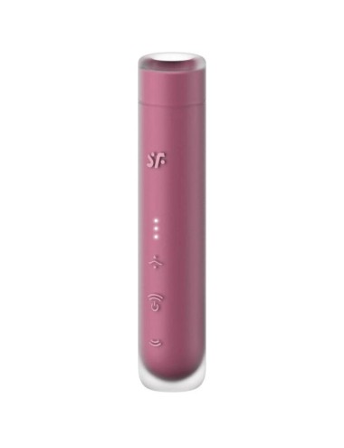 SATISFYER - STIMOLATORE CLITORIDEO FIRST KISS WAVE GARNET