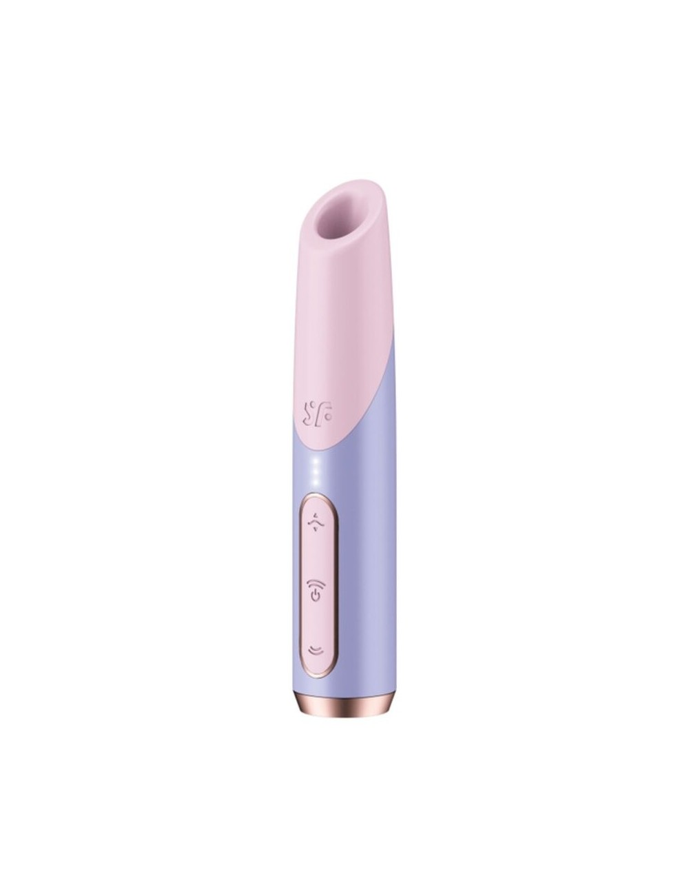SATISFYER - STIMOLATORE CLITORIDEO BOLD KISS WAVE ROSA / VIOLA