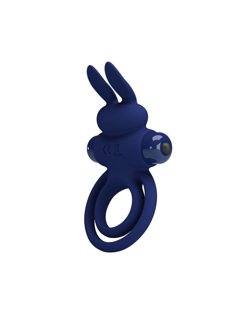 PRETTY LOVE - DAREY DOPPIO ANELLO VIBRANTE CONIGLIO BLU