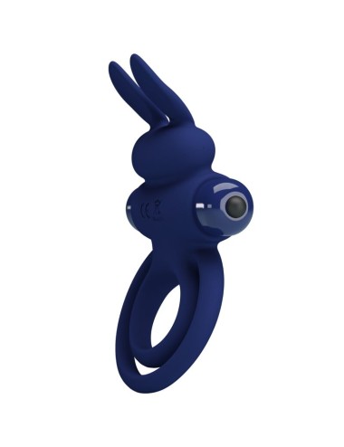 PRETTY LOVE - DAREY DOPPIO ANELLO VIBRANTE CONIGLIO BLU