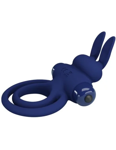 PRETTY LOVE - DAREY DOPPIO ANELLO VIBRANTE CONIGLIO BLU