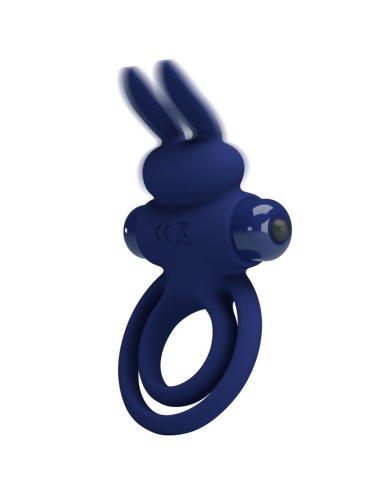 PRETTY LOVE - DAREY DOPPIO ANELLO VIBRANTE CONIGLIO BLU