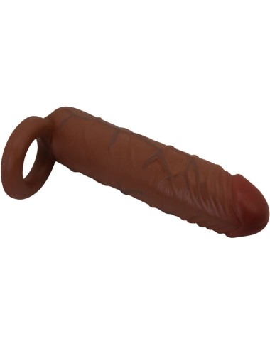 PRETTY LOVE - KAILE GUAINA PER PENE CON ESTENSIONE DA 2,5 CM MULATTO