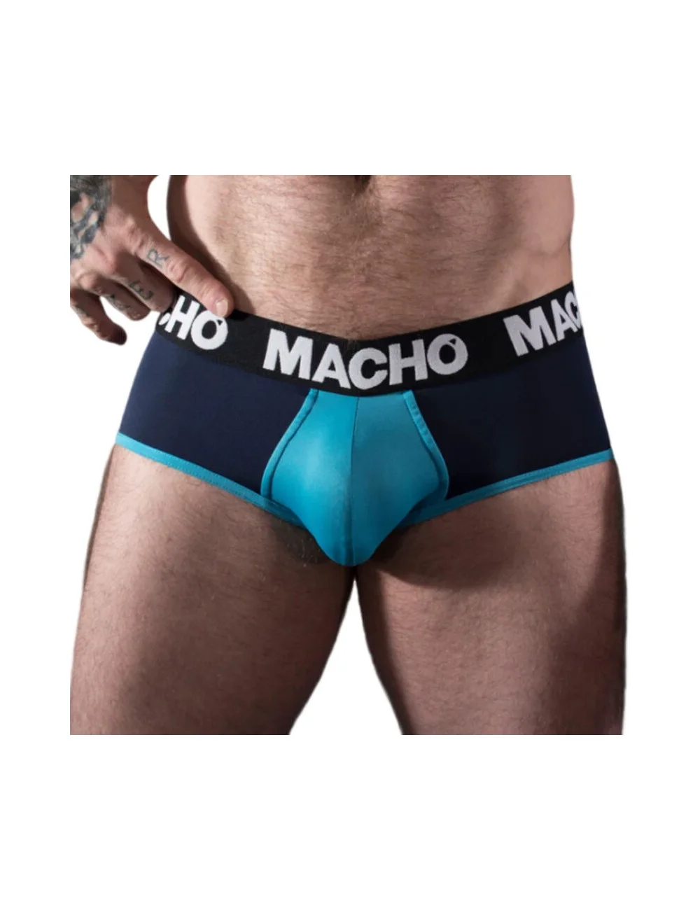 MACHO - MS26A SLIP BLU/BLU L MACHO - MS26A SLIP BLU/BLU L