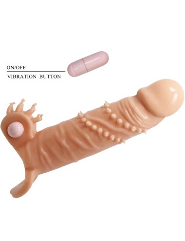 PRETTY LOVE - CONNOR GUAINA PER PENE + STIMOLATORE PER CLITORIDE FLESH