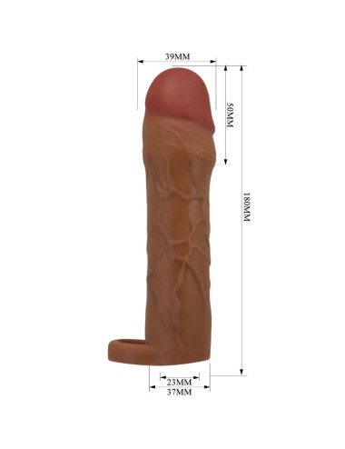 PRETTY LOVE - GUAINA PER PENE HANI CON ESTENSIONE 5 CM MULATTO