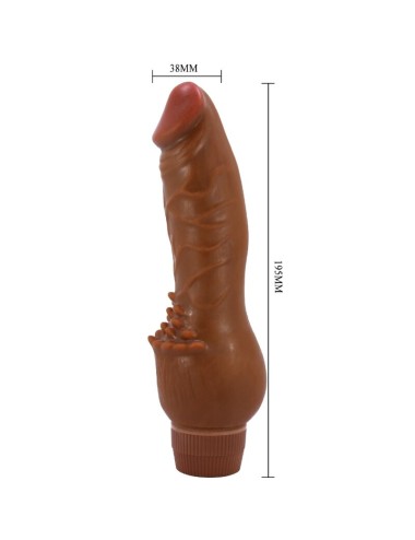 BAILE - BARBARA VIBRATORE REALISTICO 19,5 CM MULATTO