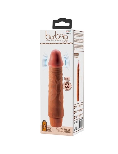 BAILE - JEFF VIBRATORE REALISTICO 19,5 CM MULATTO