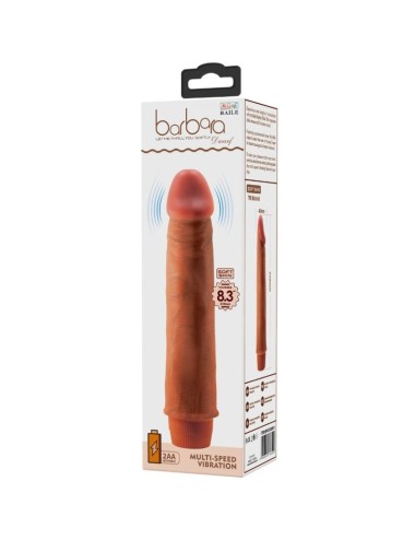 BAILE - VIBRATORE REALISTICO NANO 21 CM MULATTO