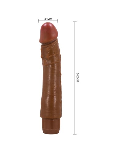 BAILE - DYBBUK VIBRATORE REALISTICO 24 CM MULATTO